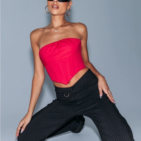 NWOT bad gal bustier corset top Princess Polly - Picture 10 of 11